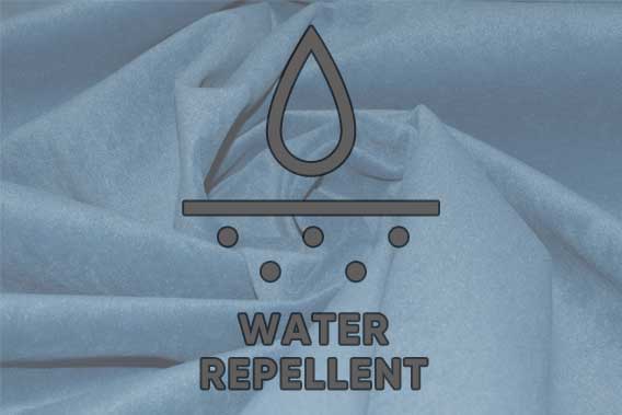 WATER REPELLENT - технология препятствует впитыванию пролитых жидкостей